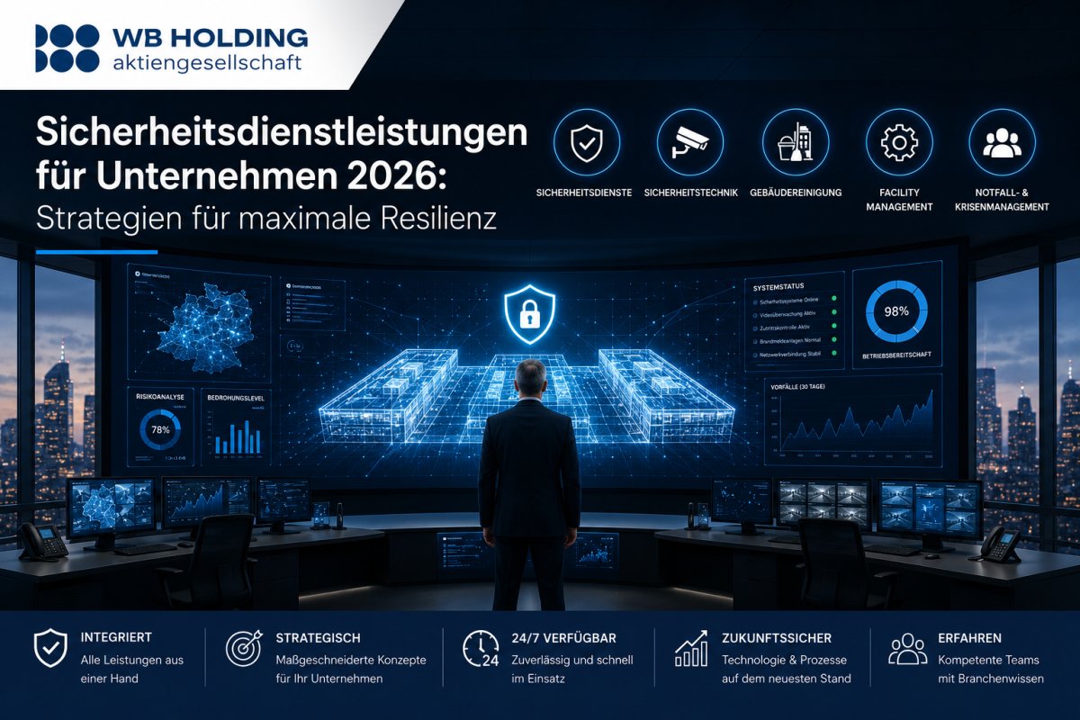 Sicherheitsdienstleistungen für Unternehmen 2026: Strategien für maximale Resilienz