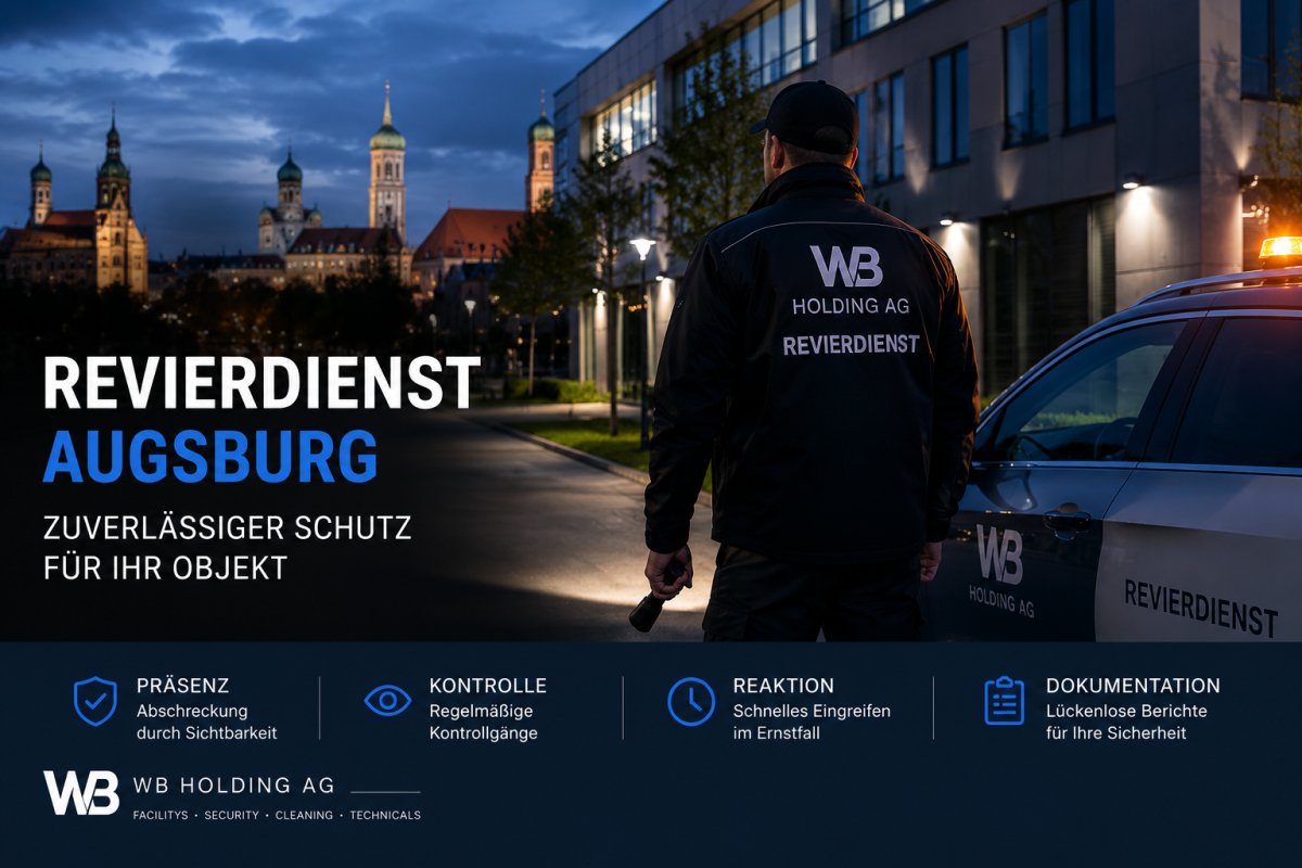 Revierdienst Augsburg: Objektschutz & schnelle Intervention